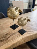 Gouden Kogelvis Beelden Set MichaelNoll, Verzenden, Zo goed als nieuw