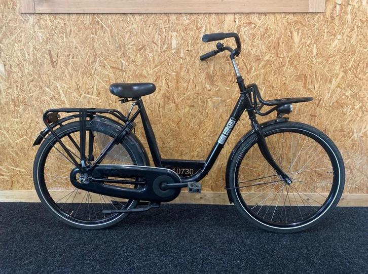 Burgers Postfiets Dames Zwart Glans 51cm 2024, Fietsen en Brommers, Fietsen | Dames | Damesfietsen, Gebruikt, Overige merken, 50 tot 53 cm