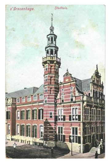 940583	s Gravenhage	Stadhuis	1905	Gelopen met Postzegel      beschikbaar voor biedingen