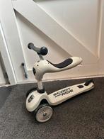 Scoot and Ride beige Highwaykick 1 Ash, Kinderen en Baby's, Ophalen of Verzenden, Zo goed als nieuw, Loopfiets