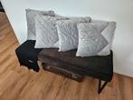 Velours velvet kussens 40 x 40, Ophalen of Verzenden, Nieuw, Vierkant