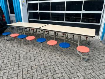 Klaptafel vouwtafel met krukjes SICO 16 persoons beschikbaar voor biedingen