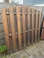 Hardhouten schutting delen 3x, Ophalen, Gebruikt, Minder dan 3 meter