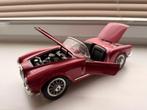 Bburago Lancia Aurelia B24 Spider 1955 Rood schaal 1:18, Ophalen, Zo goed als nieuw, Auto, Bburago