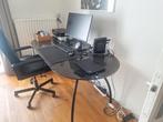 Marmeren tafel, Ophalen, 50 tot 100 cm, Zo goed als nieuw, Vijf personen of meer