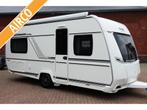 Fendt Bianco Activ 465 SFH Mover Airco Luifel 1800KG Vol!, Caravans en Kamperen, Caravans, Overige typen, Bedrijf, Treinzit, 5 tot 6 meter