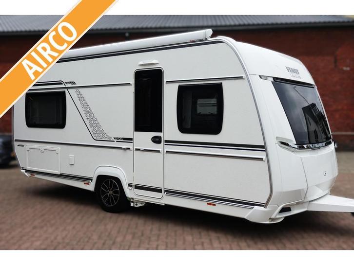 Fendt Bianco Activ 465 SFH Mover Airco Luifel 1800KG Vol!, Caravans en Kamperen, Caravans, Bedrijf, tot en met 4, 1250 - 1500 kg