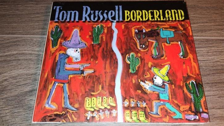 Tom Russell ‎- Borderland., Cd's en Dvd's, Cd's | Pop, Zo goed als nieuw, 1980 tot 2000, Ophalen of Verzenden
