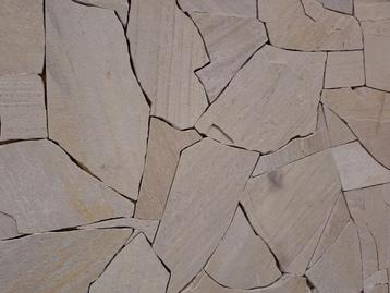 Brasil White flagstones binnenvloer 1-1,5 cm dik € 25,95 m2 beschikbaar voor biedingen