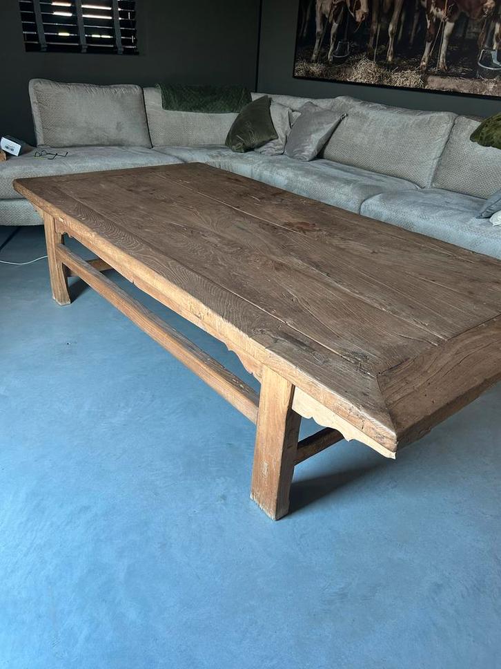 Oude Chinese Tafel - Authentiek & Uniek!, Huis en Inrichting, Tafels | Salontafels, Gebruikt, Minder dan 50 cm, 100 tot 150 cm