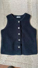 Leuk donkerblauw wollig giletje, Ophalen of Verzenden, Zo goed als nieuw, Blauw