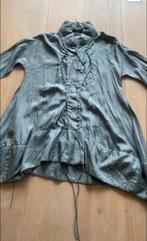Marithe francois Girbaud L zijde, Kleding | Dames, Ophalen of Verzenden, Zo goed als nieuw, Maat 42/44 (L), Grijs