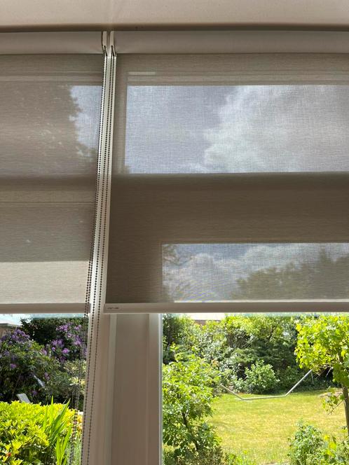 Rolgordijnen semi transparant van Veneta, lichtgrijs, Huis en Inrichting, Stoffering | Gordijnen en Lamellen, Zo goed als nieuw