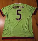 Ajax Shirt Heitinga #5 - Groen, Kleding | Heren, Overige Herenkleding, Ophalen of Verzenden, Gedragen, Ajax