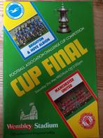 FA Cup Finale 1983: Man United - Brighton Programma, Eén persoon
