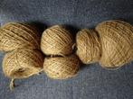 touw bolletjes, Ophalen of Verzenden, Zo goed als nieuw, Breien of Haken, Wol of Garen