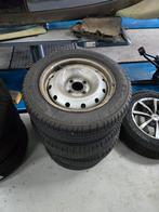 Michelin banden set op stalen velg 4x108 175/65/R14, Ophalen, 15 inch, Banden en Velgen, Winterbanden