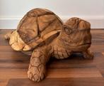 Suar-houten schildpad +/- 45cm lang +/- 30cm breed, Ophalen of Verzenden