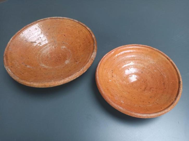 Oude, antieke, aardewerk schalen, Antiek en Kunst, Antiek | Keramiek en Aardewerk, Ophalen