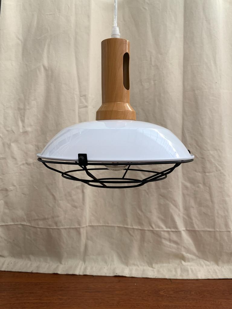 Vintage Hanglamp, Ophalen of Verzenden, Zo goed als nieuw, Minder dan 50 cm