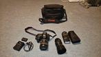 Canon 6D Mark II, Canon 24-70mm en 85mm lens, flitser, tas, Gebruikt, Spiegelreflex, Canon, Ophalen of Verzenden