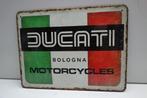 DUCATI MOTOREN 3D BOLOGNA  DUCATI LICENTIE BORD, Ophalen of Verzenden, Nieuw, Motoren