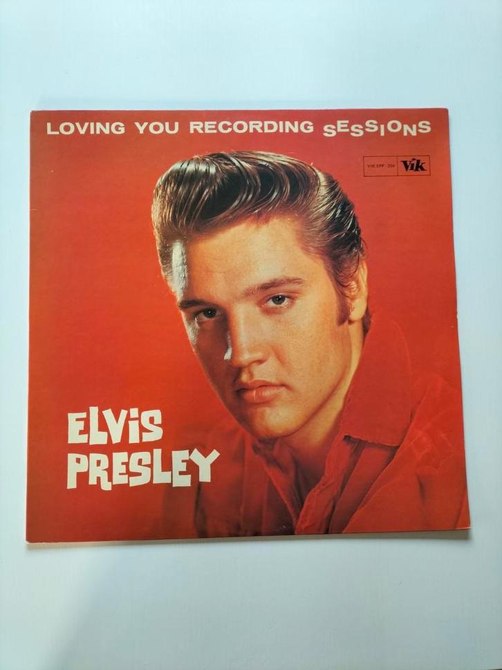 Elvis Presley bootleg lp "LOVING YOU RECORDING SESSIONS", Cd's en Dvd's, Vinyl | Rock, Zo goed als nieuw, Rock-'n-Roll, 12 inch