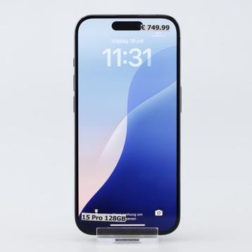 iPhone 15 Pro 128GB Black Titanium | Nette staat beschikbaar voor biedingen