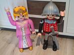 Playmobil xxl 4895 ridder 4896 princes, Ophalen of Verzenden, Gebruikt, Complete set