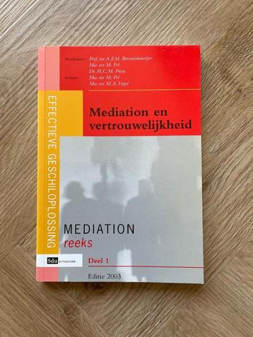 Mediation en vertrouwelijkheid, Sdu, o.a. Brenninkmeijer beschikbaar voor biedingen