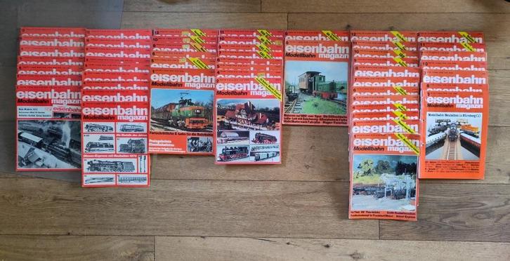 Eisenbahn Magazin diverse nummers 1973-1989, Hobby en Vrije tijd, Modeltreinen | N-Spoor, Gebruikt, Boek, Tijdschrift of Catalogus