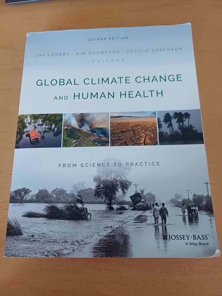 Global Climate Change and Human Health, Boeken, Politiek en Maatschappij, Gelezen, Maatschappij en Samenleving, Wereld, Ophalen of Verzenden