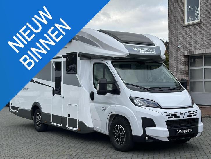 Mobilvetta Krosser 90 Heavy chassis, Dakairco, 180 PK, Caravans en Kamperen, Campers, Bedrijf, tot en met 4, Half-integraal, Overige merken
