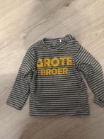 Grote broer shirt, Kinderen en Baby's, Babykleding | Maat 86, Ophalen of Verzenden, Zo goed als nieuw, Prenatal, Jongetje