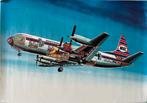 Martinair Lockheed Electra affiche 1969 Thijs Postma, Ophalen of Verzenden, Zo goed als nieuw, Kaart, Foto of Prent