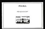 nr. 73 - CEPT boekje Polen 1991, Postzegels en Munten, Postzegels | Europa | Overig, Ophalen of Verzenden, Polen, Postfris