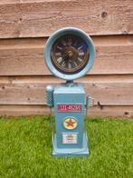 Vintage Tankstation Klok, Huis en Inrichting, Woonaccessoires | Klokken, Ophalen of Verzenden, Gebruikt, Analoog, Staande klok