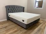 Nieuwe velvet boxspring 160x200 & 180x200 opbergruimte bed, Ophalen, 180 cm, Nieuw, Tweepersoons