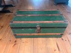 Vintage Groene Koffer / Reiskoffer, Ophalen