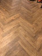 Coretec Visgraat klik PVC Vloer - ca 17m2, Ophalen, Zo goed als nieuw