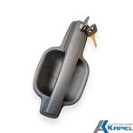 Deurgreep/slot schuifdeur links met 2 sleutels Vario T2/L1