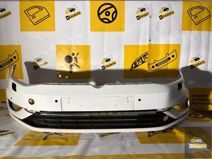 Bumper Vw Golf 7 Facelift 2017-2021 4xPDC KLS 5G0807211FL, Auto-onderdelen, Carrosserie en Plaatwerk, Bumper, Volkswagen, Voor