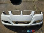 Voorbumper wit BMW 3-serie E90 LCI E91 LCI 51110036838, Gebruikt, Voor, Ophalen of Verzenden, Bumper