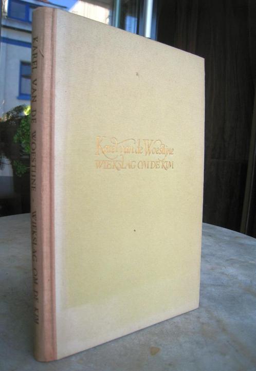 Woestijne, Karel van de - Wiekslag om de kim (1943, 1e dr.), Boeken, Gedichten en Poëzie, Zo goed als nieuw, Ophalen of Verzenden