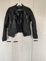 Bikerjack mt L, Kleding | Dames, Jassen | Winter, Ophalen of Verzenden, Zo goed als nieuw, Maat 42/44 (L), Zwart