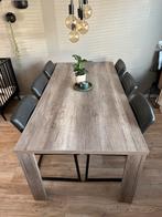 Eettafel met zes stoelen, Huis en Inrichting, Complete inboedels, Ophalen