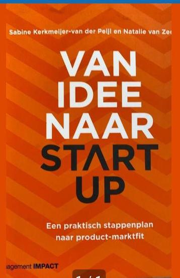 Van idee naar start up beschikbaar voor biedingen