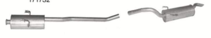 Uitlaat citroen jumpy 1.6 1.9, Auto diversen, Overige Auto diversen, Verzenden