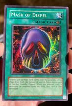 Yu-Gi-Oh! Mask of Dispel LON-017 Old US Magic Print !, Hobby en Vrije tijd, Verzamelkaartspellen | Yu-gi-Oh!, Foil, Gebruikt, Ophalen of Verzenden