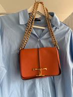 Tods Tas Leer Oranje - Zo Goed Als Nieuw!, Ophalen of Verzenden, Zo goed als nieuw, Oranje, Handtas